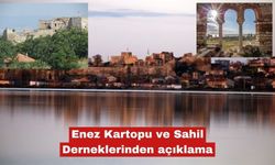 Enez Kartopu ve Sahil Derneklerinden açıklama