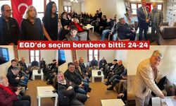 EGD'de seçim berabere bitti: 24-24