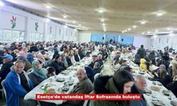 Esetçe’de vatandaş İftar Sofrasında buluştu