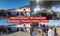 Gençler "Bir Destandır Çanakkale" diyerek ecdadın izinde!