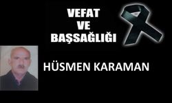 Kıbrıs Gazisi Hüsmen Karaman vefat etti