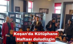 Keşan’da Kütüphane Haftası doludizgin