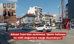 İnan'dan Alparslan Türkeş Meydanı ile ilgili açıklama