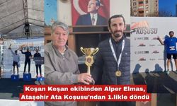 Alper Elmas, Ataşehir Ata Koşusu’ndan 1.likle döndü