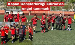 Keşan Gençlerbirliği Edirne’de engel tanımadı