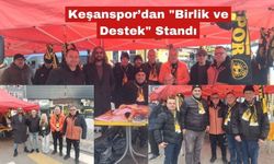 Keşanspor’dan "Birlik ve Destek" Standı