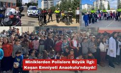 Miniklerden Polislere Büyük İlgi