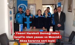 Yesevi Hareketi Derneği’nden İsrail’in kararına sert tepki