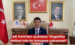 Pekdemir “Engelliler Haftası’nda bu konuşma yakışmadı”