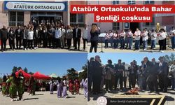 Atatürk Ortaokulu’nda Bahar Şenliği coşkusu