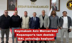 Keşanspor'dan Aziz Mercan'a ziyaret