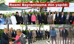 Keşan’da bayramlaşma dün yapıldı