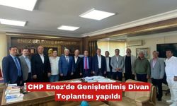 CHP Enez’de Genişletilmiş Divan Toplantısı yapıldı