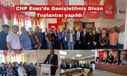 CHP Enez’de Genişletilmiş Divan Toplantısı yapıldı