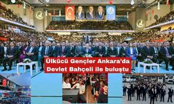 Ülkücü Gençler Ankara’da Devlet Bahçeli ile buluştu