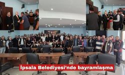 İpsala Belediyesi’nde bayramlaşma töreni gerçekleşti