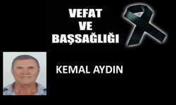 Kemal Aydın Vefat Etti