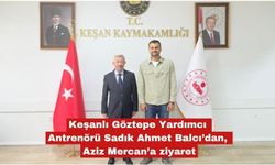 Sadık Ahmet Balcı’dan Aziz Mercan’a ziyaret