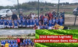 U12 Gelişim Ligi’nde şampiyon Keşan Genç Ordu!