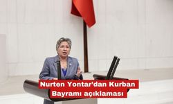 Nurten Yontar, Kurban Bayramını kutladı