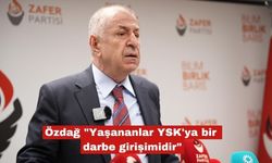 Özdağ "Yaşananlar YSK'ya bir darbe girişimidir"