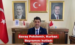 Savaş Pekdemir, Kurban Bayramı’nı kutladı