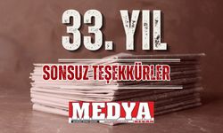 Gazetemiz 33 yaşında