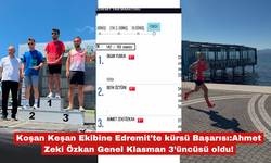 Koşan Keşan Ekibine Edremit’te kürsü Başarısı
