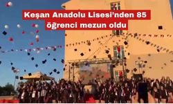 Anadolu Lisesi’nde 85 öğrenci mezun oldu