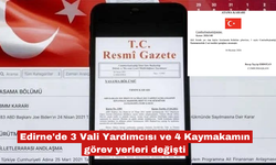 3 Vali Yardımcısı ve 4 kaymakam değişti