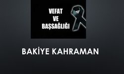 Bakiye Kahraman vefat etti