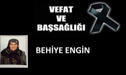 Behiye Engin vefat etti