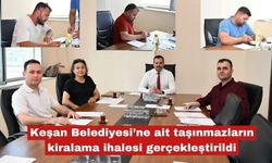 Belediye taşınmazların kiralama ihalesi gerçekleştirildi