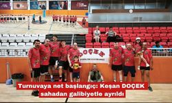 Keşan DOÇEK sahadan galibiyetle ayrıldı