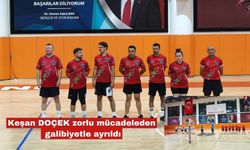 Keşan DOÇEK zorlu mücadeleden galibiyetle ayrıldı