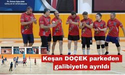 Keşan DOÇEK parkeden galibiyetle ayrıldı
