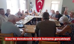 Enez’de demokratik büyük buluşma gerçekleşti