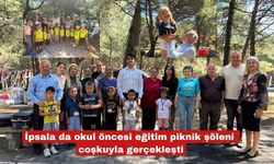 İpsala da okul öncesi eğitim piknik şöleni