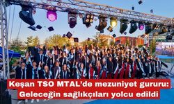 Keşan TSO MTAL’de mezuniyet gururu