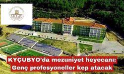 KYÇUBYO’da mezuniyet heyecanı yaşanacak