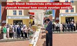 Raşit Efendi İlkokulu’nda çifte coşku