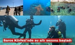 Saros Körfezi'nde su altı sezonu başladı