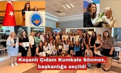 Keşanlı Çıdam Kumkale Sönmez, tekrar başkanlığa seçildi