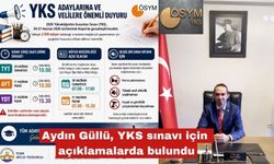 Aydın Güllü, YKS sınavı için açıklamalarda bulundu
