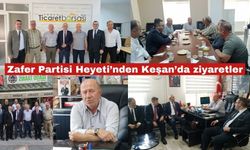 Zafer Partisi Heyeti’nden Keşan’da ziyaretler