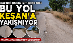 2 Nolu terfi hattı:"Bu yol Keşan'a yakışmıyor"