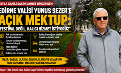 Yayla Sahili Sakininden  Yunus Sezer'e Açık Mektup