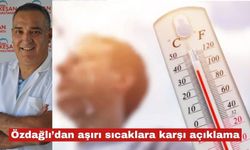 Özdağlı'dan aşırı sıcaklara karşı açıklama yaptı