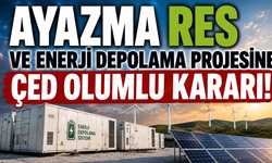 Ayazma RES ve Enerji Depolama Projesine ÇED olumlu kararı