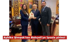 Aybike Şimşek’ten Bahçeli'ye İpsala pirinci